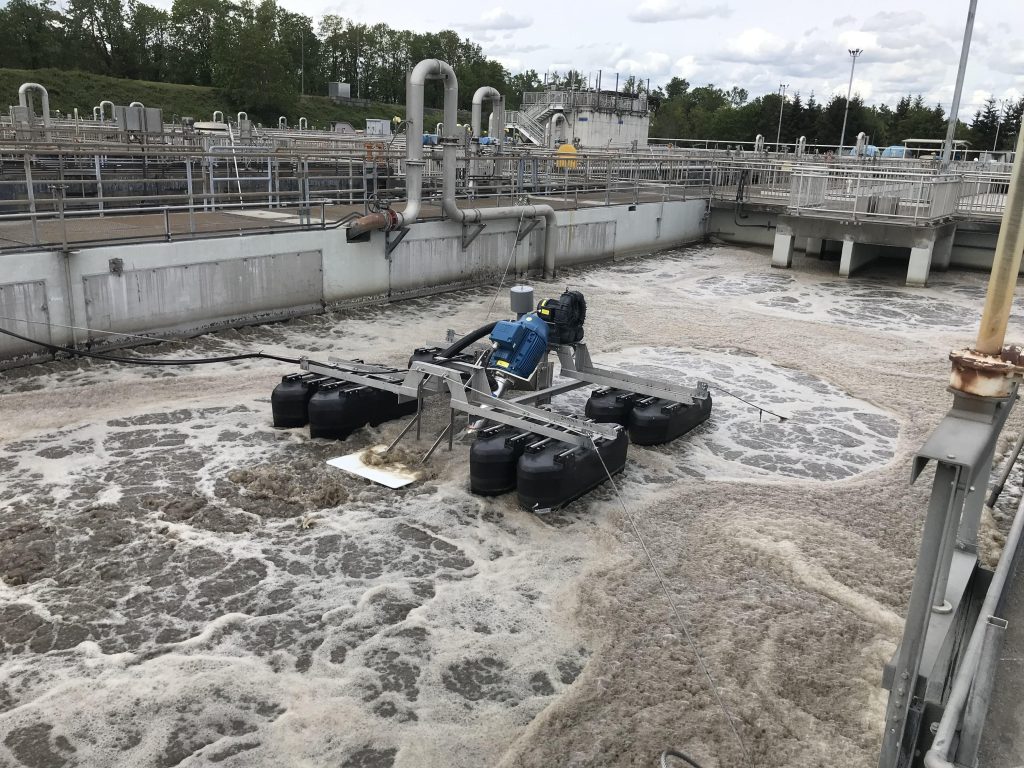 Columbia Boulevard WWTP/Secondary Treatment Expansion Project (STEP)/Triton Mixer pilot Testing